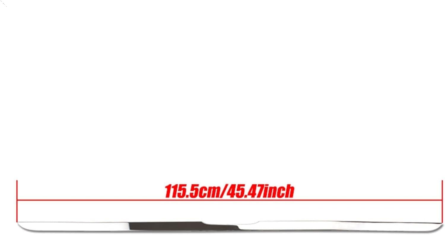 Chrome Stainless Steel Rear Tail Tailgate Boot Trunk Back Door Trim Cover Molding Lid for for Compass 2017-2021 Car Accessories