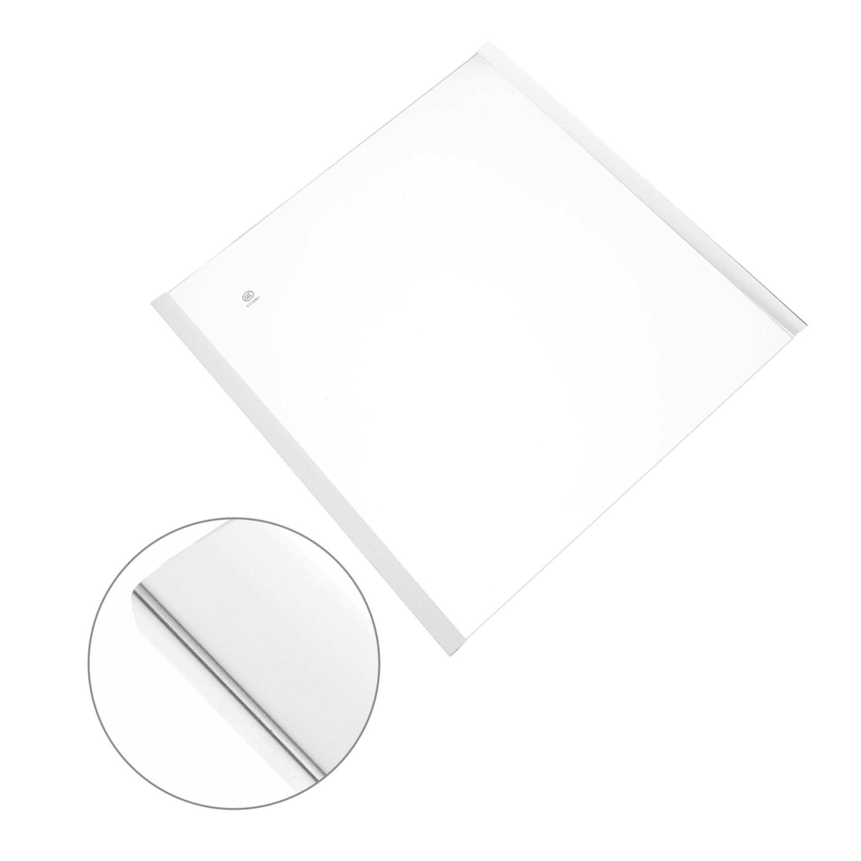 SHINEOFI Mensola Frigorifero Facile Installazione per Frigorifero in Vetro Temperato, Divisore per Alimenti Freschi Uso Domestico