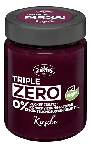 Zentis Triple Zero Fruchtaufstrich Kirsche Brotaufstrich 185g