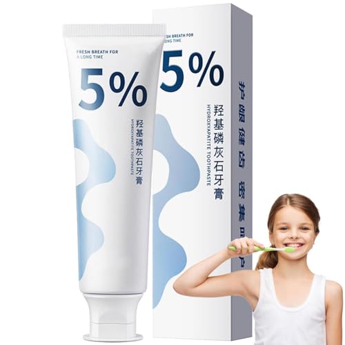 Pasta de dientes restauradora de encías, pasta de dientes de reparación de esmalte iluminador, pasta de dientes de hidroxiapatita para dientes sensibles, pasta de dientes iluminadora para eliminar