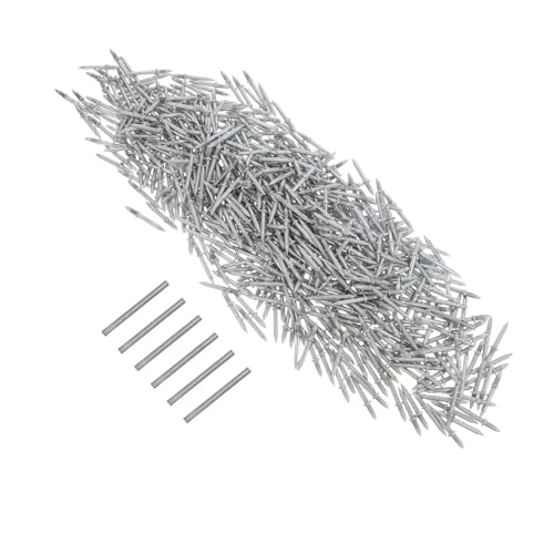 Clavos de Cabeza Doble 600 Piezas Clavos Invisibles para Rodapié Marco de Puerta Seamless miniatura 1