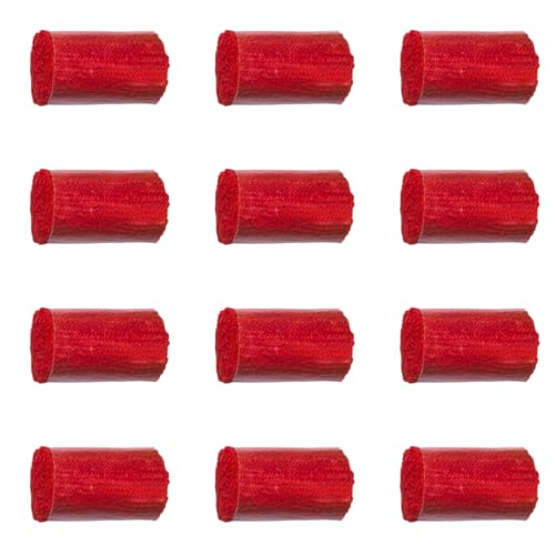 Image of Yglnden 12 Rolls Latch Hook Kit Colorful Yarn Bundles Cut Rug DIY Latch Hook Yarn for Handmake Craft Sewing Knitting for Adults (Orange#04)