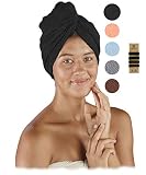 Calidad de marca y medio ambiente: muchos fabricantes ofrecen toallas para el pelo de microfibra/poliéster. Durante el secado, las micropartículas de plástico se transfieren al cabello o cuero cabelludo. También en el lavado las partículas nocivas llegan al agua subterránea. Nuestra marca es sinónimo de algodón de calidad según Oeko-Tex Standard 100 para un cabello sano y sostenibilidad ecológica