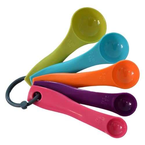 Beaupretty �v�ʃX�v�[���Z�b�g 5�� �O�����ڐ���t�� �L�b�`���p�ςݏd�ˎ��[�^�C�v �x�[�L���O�c�[�� �ƒ뗿������ �����_�� �����_���J���[