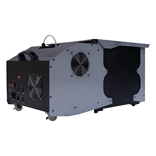 Máquina de humo TFCFL 3000 W para DJ y escenario, efecto de humo bajo, con control remoto y DMX512, para clubes, bodas y teatro miniatura 7