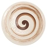 Assiette de service pour fête : cette assiette est également la décoration parfaite pour la maison, le bureau, la table basse, la bibliothèque, la commode ou n'importe quelle pièce - le motif en spirale rend l'assiette unique, non seulement pour le stockage, mais aussi comme accessoire photo parfait, plateau de service à dessert