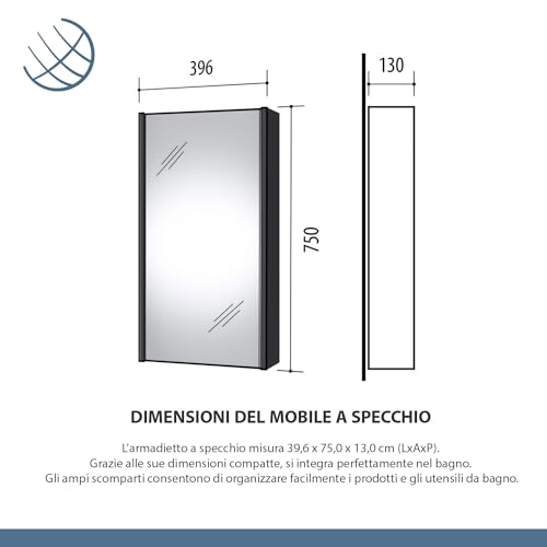 Planetmöbel Vanity Unit Lavabo in ceramica