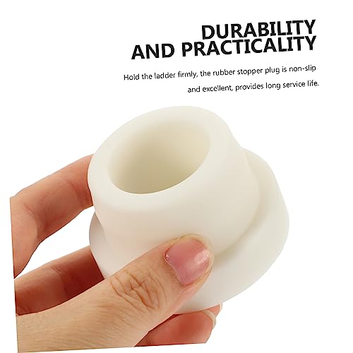 4 piezas tapones antideslizantes para escalera de piscina miniatura 4