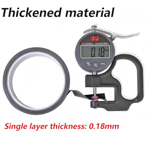 Ctyjia 2 Rollen Teflonband Hochtemperaturband 10mmx10m PTFE Tape Klebeband, Dicke 0,18mm, für Vakuumiergerät