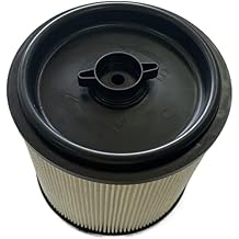 1 Pack Parkside Vacuum Washable Filter with Steel Inner Grille Compatible for Lidl PNTS 1400/1500 Series Wet/Dry Cleaner -White