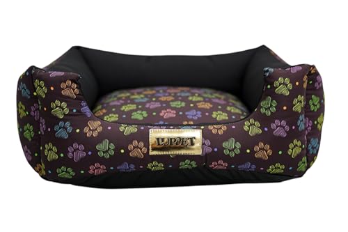 Cama quadrada Pet, animais de pequeno e medio porte, pratica e confortavel.