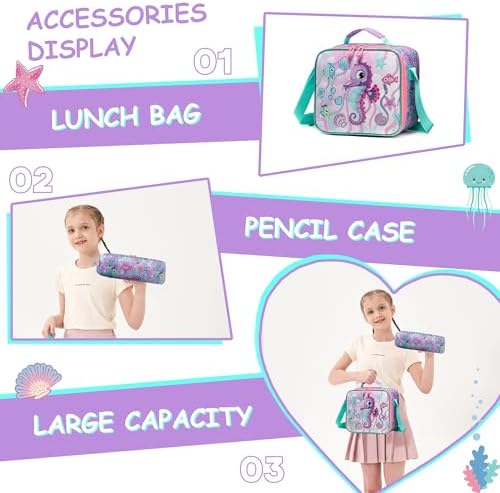 Meetbelify Bowknot Rolling Backpack for Gilrs Backpacks with Wheels Kids Wheeled Suitcase Luggage