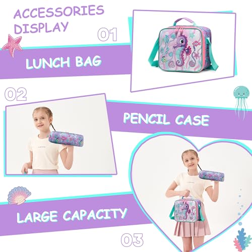 Meetbelify Bowknot Rolling Backpack for Gilrs Backpacks with Wheels Kids Wheeled Suitcase Luggage