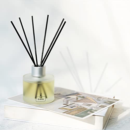 Brakula Reed Diffuser Set, Sweet Citrus Scent, 8 Incense Diffuser Sticks, Bathroom Décor, Gift Idea,3.4 Oz/100 Ml #TOP4