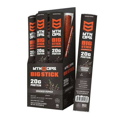 MTN OPS Big Stick High Protein Meat Sticks - 19g
