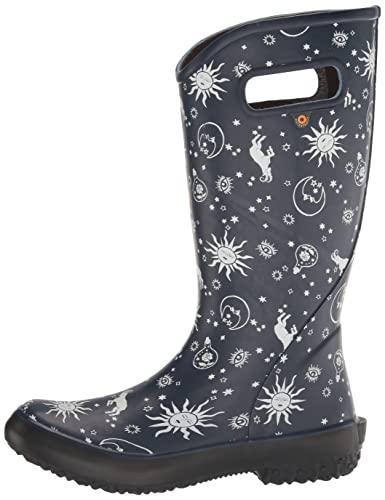 Bogs Womens Rainboot Waterproof Boot Rain, Astro Print-Navy, 9 #TOP7