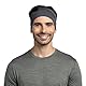 BUFF®| Stirnbänder LW Merino Wool Stirnbänder Männlich Weiblich Erwachsene Temperaturregulierend, 100% Merinowolle, Open Air, Nachhaltig, Leicht, Komfort, Einheitsgröße, Gris fonce