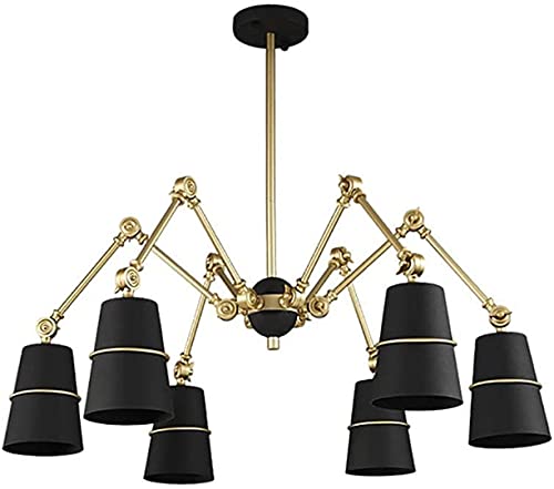 Lustre Spoutnik avec bras oscillants réglables pour salle à manger