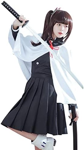 Miniatura 2 de Nuoqi Zentisu Tanjiro - Disfraz de cosplay para adulto de Giyuu Tomioka, traje de Shinobu, anime, Halloween