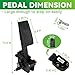 Panglong Golf Cart Accelerator Pedal Assembly with Throttle Sensor Kit-2nd Gen Accelerator Pedal Assembly, Suitable for 2010-Up Club Car Precedent, Tempo, Onward Gas Models, Replaces OEM #102595502