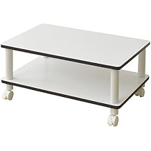 Yamazen YAMAZEN white TV stand width 60 with caster YWMB-60402C