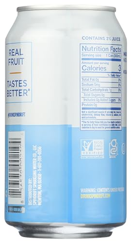 Image of Spindrift Sparkling Water, Lemon, 12 fl oz