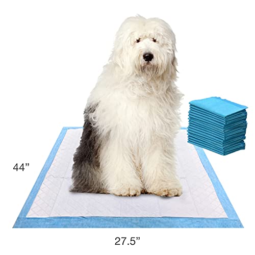 Image of Four Paws Wee-Wee Superior Performance Gigantic Pee Pads for Extra Large Dogs, Leak-Proof Floor Protection Dog & Puppy Quilted Potty Training Pads, Unscented, 27.5 inch x 44 inch (36 Count)