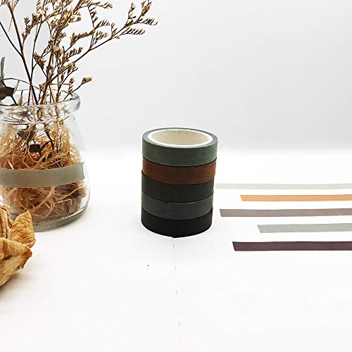 Cintas Washi decorativas japonesas para personalizar tus diarios y planificadores 7