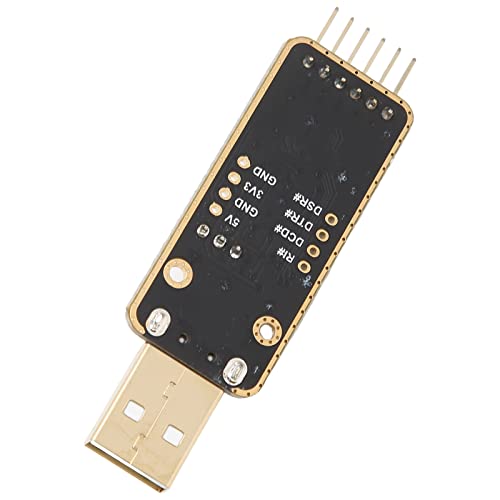 Generic Adapter Konwertera Szeregowego 6PN, Interfejs Hosta USB Konwerter USB na UART Ttl Ochrona Przeciwprzepięciowa i Nadprądowa dla Biura