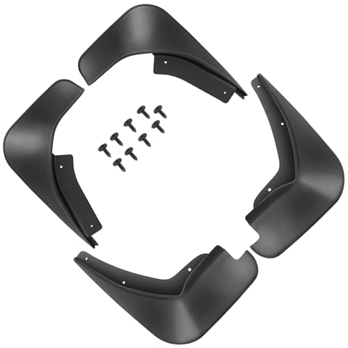 Image of SCITOO Set of 4PCS Universal mud Flaps for 2011-2018 for Ford Fiesta Front & Rear mud Flaps Splash Guard Set