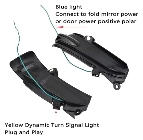 Luz intermitente dinámica secuencial para Ford Mondeo MK5 con tecnología LED bicolor avanzada 5