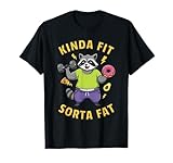 Funny Gym Raccoon Retro Style design for man woman