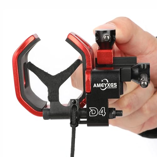 ZSHJGJR Archery Drop Fall Away Arrow Rest Micro Adjustable Right Hand for Compound Bow Hunting Shooting Accessories (Red)