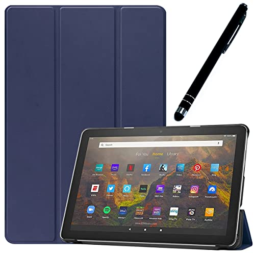 �^�b�`�y���E��p�t�B����2���t Fire HD 10 / 10 Plus 2021�N�� ��11���� ��p�X�}�[�g�P�[�X �t�@�C�A�[ hd 10plus 3�܂�J�o�[ �ԕ� ���킢�� �蒠�^ �ǎ�PU���U�[ �^�u���b�g�P�[�X �I�[�g�X���[�v�@�\ �ϏՌ� �p