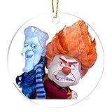 Ornaments Christmas Tree Snowheat Acrylic Miser Decor Decorations Xmas Ornament for Holidays Events...