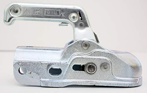 Winterhoff Kugelkupplung WW30-K+Z 3000kg Zugkugelkupplung Zugmaul Anhänger PKW Universal Zugrohr Kupplung Zugmaul Trailer