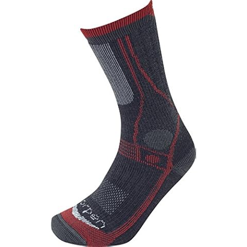 Lorpen T3 Heavy Trekker Crew Socks, Charcoal Cover