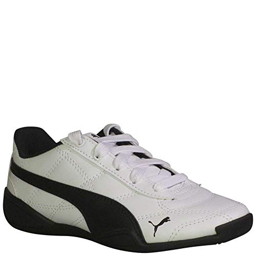 PUMA Tune Cat 3 Kids Sneaker (Little Kid), Puma White/Puma Black, 1.5 M US Little Kid