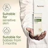 Aveeno Moisturising Cream (1x 100ml), Nourishing Body Lotion with Hydrating Colloidal Oatmeal, Full Body Moisturiser for Dry and Sensitive Skin, Suitable for Adults and Babies from 3 Months - Image 5