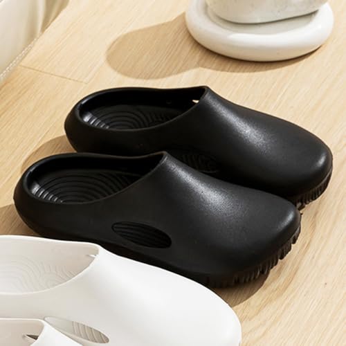 Image of Garden Clogs for Women and Men, Arch Support Work Shoes Comfort Non-Slip Waterproof Mules Nurse Sandals, Slip-on Outdoor Beach Slippers Unisex Adult Classic Closed Toe Slides