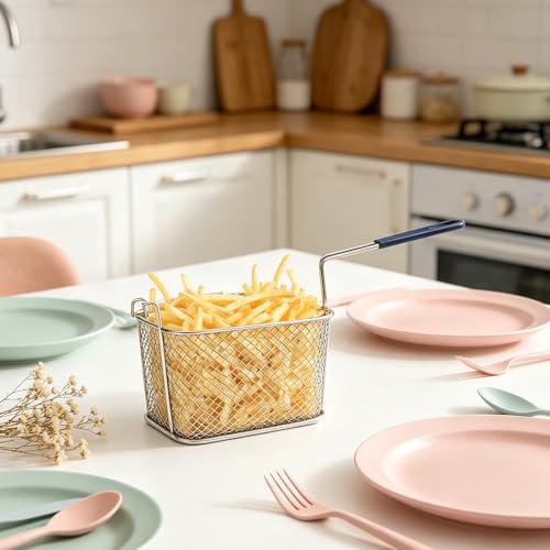 Palo Desmontable para Cesta de Freidora: Manija Resistente al Calor sin Deslizamiento, Pieza de Repuesto para Cesta de Freidora, Utensilio de Cocina, Ajuste para Pequeños Electrodomésticos miniatura 3