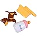 TOYANDONA Jouet pour Animaux de Compagnie de Succion de Lait de Lait Enfant en Bas Âge Jouet de Robot de Chien d'allaitement Jouet Éducatif d'alimentation Bébé Enfants Jouet de