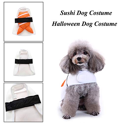 Sushi Dog Costume Halloween Fish Food Funny Pet Costume #TOP2