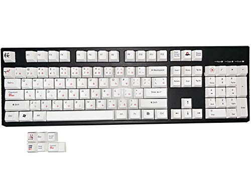 Sakura 104�L�[ ���{���`�F���[�v���t�@�C�� PBT�L�[�L���b�v �g�b�v�v�����g ���؃X�C�b�` ANSI���C�A�E�g �`�F���[RGB MX���J�j�J���L�[�{�[�h�Q�[�������p