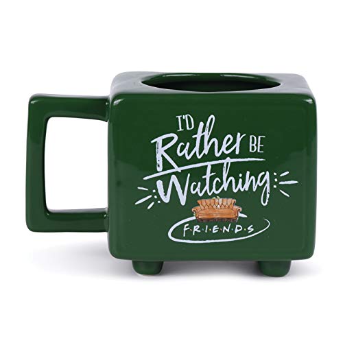 Friends Thermo-Responsive 3D Mug 500 ml (Rather Be Watching) by Pyramid International - Used condition - Image 3