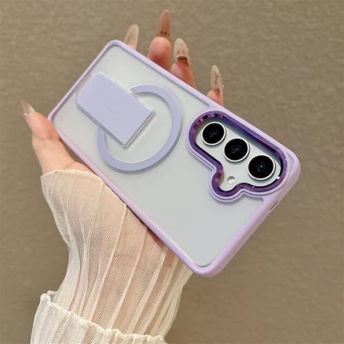Coque rigide Galaxy S25 Violet au design Armor premium et finitions soignées - 4