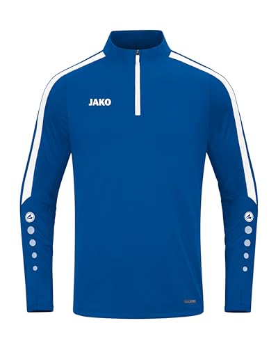 Alimentation zippée sur le dessus JAKO vêtement mixte sport royal M respirant