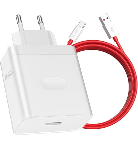 HECHOBO 100W SUPERVOOC Fast Charging for Oneplus 13 12 12R 11 11R 10T 8T 7T 10 Pro 9 Nord 2T CE 3 Lite N30 N20 N10 9R 6T One Plus Oppo Realme Fast Charge 6.6ft Cable
