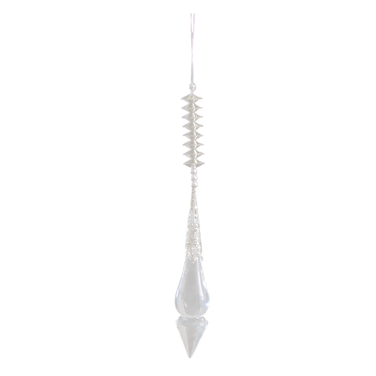 Kalttoy L Shatterproof Acrylic Snowflake Ornament Crysta Ice Drops Hanging Decoration For Wedding Christmas Tree Decoration Hanging Snowflake Ornament