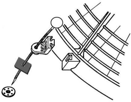 Upgr8 Universal Fan Mount Kit Push Through Radiator Tie Strap Plastic (1 Pack)